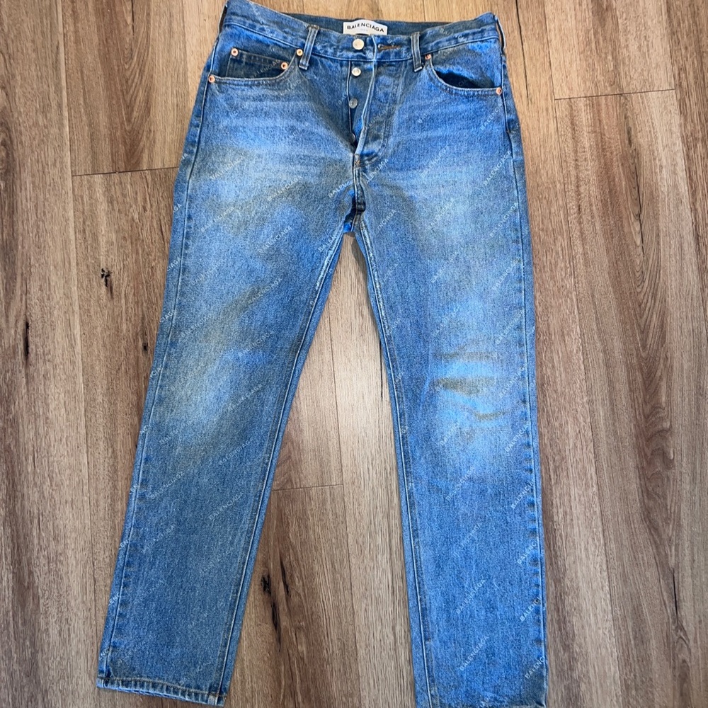 Balenciaga logo jeans